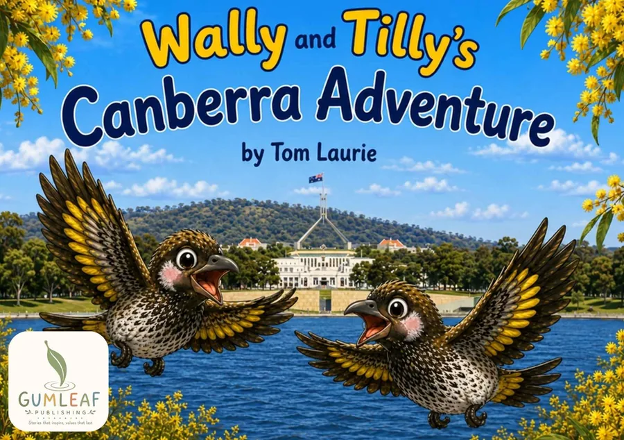 Cover of Wally and Tilly's Canberra Adventure by Tom Laurie